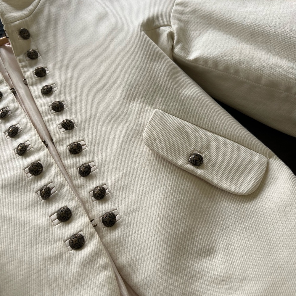 BCBGMaxAzria Ivory Button-Up Jacket - Picture 6 of 7